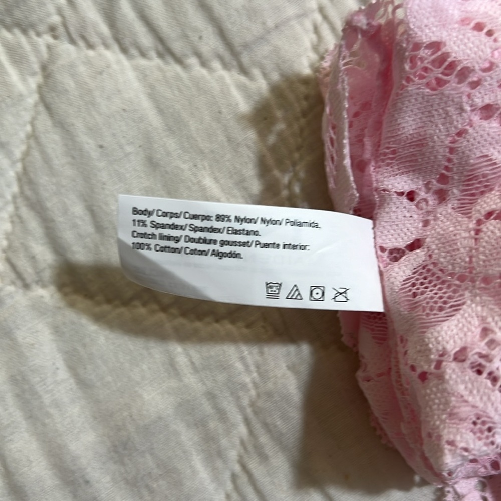 Maidenform Lace Women’s Boyshorts size 9/2XL Pink - Picture 6 of 6